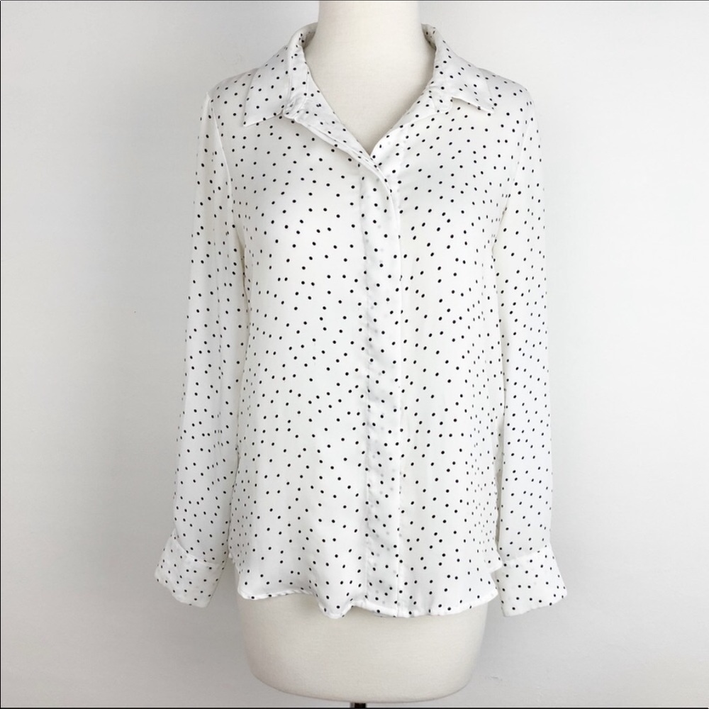 H&M Striped Long Sleeve Top